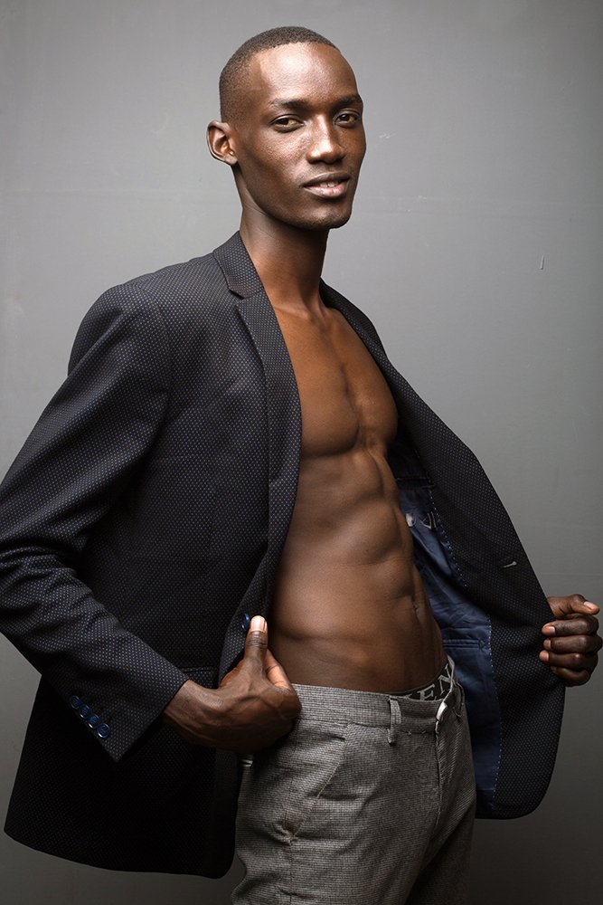 Ivan  Lamech represented by Crystal Models Africa